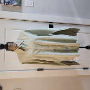 Lucky Brand Slim Fit Long Sleeve Button Down Men's Large